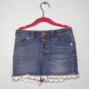 Girls denim shorts!